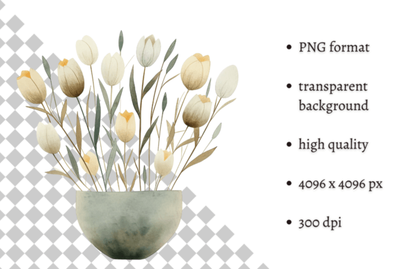 Download Watercolor Yellow Spring Flowers Clipart - Spring flowers Collection