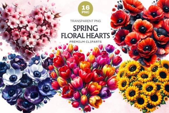 Download Watercolor Spring Flowers Clipart - Spring flowers Collection