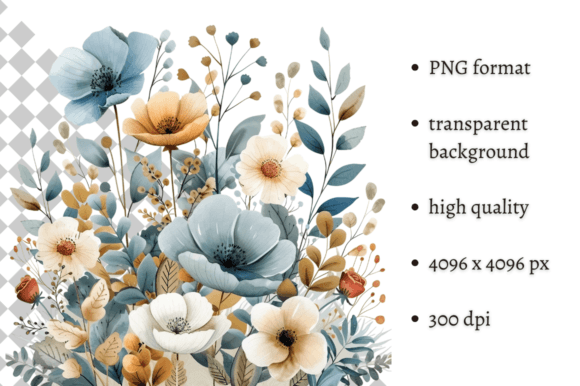Download Watercolor Spring Flowers PNG Clipart - Spring flowers Collection